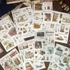 Un creativo juego de regalo de diario con temática vintage, perfecto para una fiesta temática retro, incluye materiales de diario vintage y es un regalo ideal para otros