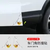 Pegatina Anticolisión para Puerta de Coche Pegatina Anticolisión para Coche Anti-Rayaduras Anticolisión Anti-Rozaduras Universal Transparente Decorativa para Esquina de Puerta Autoadhesiva