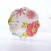 Venta al por mayor Creativo Vajilla Imitación Porcelana Vajilla Melamina Año Nuevo Plato de Frutas Plato de Semillas de Melón Cacahuete Plato Redondo Hueco de Frutas