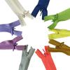 Suministro directo de fábrica de 3 colores de nailon con cremallera invisible para textiles para el hogar, almohadas, ropa, pantalones, faldas, ropa protectora, cremallera al por mayor