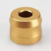 Porta Plumas Metálico Porta Plumas Inserto Pequeño para Plumas Cuadrado Barril Negro para Pluma Base para Cepillos de Dientes de Pareja Porta Cuchillas Papelería para Estudiantes