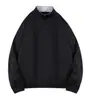 2026 Nova Moletom Esportivo de Algodão Poliéster para Homens e Mulheres, Blusa de Fleece 100% Poliéster com Meio Zíper, Atacado Direto da Fábrica