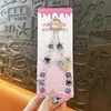 Colgante de Cadena para Teléfono con Abalorios de Mariposa de Cristal Llavero Accesorio Exquisito Accesorio para Bolso Correa para Teléfono Regalo Venta al por Mayor