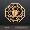 Nanzhu Productos de Bambú Posavasos Portavasos Nuevo Creativo Almohadilla Aislante de Calor Engrosado Hecho a Mano Bambú Accesorios para Juego de Té Kung Fu