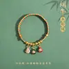Pulsera con Colgante de Zongzi para Niños DIY Ajustable Festival del Bote del Dragón Cuerda Colorida 2026 Nueva Pulsera del Festival del Bote del Dragón Venta al por Mayor para Puestos de Mercado