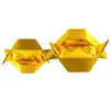 Lingotes de Ouro de Papel Produtos Semi-Acabados, Papel Dourado, Papel Alumínio, Lingotes de Prata com Cantos Cortados, Papel de Origami Artesanal, Oferendas para o Festival Qingming, Papel Alumínio