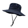 Sombrero de pescador de verano a prueba de sol para hombre, sombrero de ala grande a prueba de rayos UV, pesca al aire libre, impermeable, secado rápido, europeo y americano