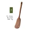 Espátula de Madeira de Acácia Madeira Amazônica Espátula para Fritar Espátula com Filtro Utensílios de Cozinha Concha Colher de Arroz de Madeira Conjunto de Colheres para Macarrão