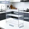 Vitrina Transparente de Acrílico Personalizada, Vitrina de Escritorio de Tres Niveles para Almacenamiento de Café, Gabinete de Almacenamiento, Personalización al por Mayor
