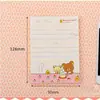 Papelería Coreana Bloc de Notas de Colores Creativos Cuaderno Pequeño Desprendible Lindo Portátil Papel de Notas Bloc de Notas Cuaderno de Mensajes
