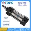 Cilindro Padrão Sc50 Ajustável Quadrado Precisão Pneumático Durável Cilindro Tongda Tdpc