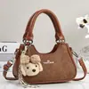 Bolso texturizado, bolso en forma de media luna, bolso de mujer 2026, bolso de hombro simple para el día a día, bolso cruzado, bolso versátil para el antebrazo