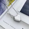 Pingente de Colar Big Love Estilo Coreano ins Distinto Feminino Doce Cool Simples Estilo Frio Fashionável Celebridade da Internet Corrente para Clavícula Colar Corrente