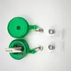 Fabricante de Porta-Crachá Retrátil Giratório Transparente Cartão de Identidade Clipe de Crocodilo Redondo Clipe Retrátil com Resina Epóxi