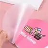 Caderno de Exercícios Portátil Portátil Formato Mini Livro Espiral Livro com Cola Colorida Desenho Animado Fofo Livro de Mão Pequeno Atacado