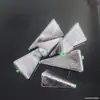 Manufacturer's new macaroni triangle cone lead sinker through-heart lead sinker triangular plastic core anti-snag bottom fishing sinker sea rod lead sinker