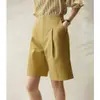 Pantalones Cortos de Verano 2026 Estilo Japonés para Mujer Texturizados Anti-UV Adelgazantes de Cuatro Cuartos Casuales