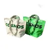 Bolsa tejida de plástico de mano bolsa promocional publicitaria de empresa pp bolsa llamativa bolsa tejida bolsa de mano personalizada para exposiciones