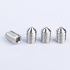 Tornillo de apriete de punta de acero inoxidable 304 DIN914, tope sin cabeza, alambre superior, tornillo de máquina medidor, tornillo sin cabeza, alambre superior