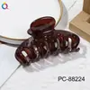 Qiyue Nuevo Pinza para el Cabello de Calabaza de Color Sólido Pinza de Tiburón Grande PC Exquisito Accesorio para el Cabello de Alta Gama para Mujeres Yiwu Al por Mayor