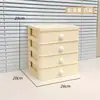 Gabinete de Almacenamiento Tipo Cajón de Escritorio, Caja de Almacenamiento y Organización Multicapa para Papelería de Oficina, Estante de Almacenamiento para Productos de Cuidado Personal del Hogar y Lápices Labiales