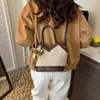 Bolso Bandolera de Moda Retro con Estampado de Leopardo para Mujer, Nuevo Estilo Transfronterizo, Versátil para el Trabajo Diario, Gran Capacidad, Bolso de Hombro Casual