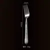 Juego de Cubiertos con Mango de Espiga de Trigo de Acero Inoxidable 304, Pesado y Engrosado, Exquisito Juego de Cuchillo, Tenedor y Cuchara para Restaurantes y Hoteles, Grado Alimenticio