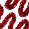 Suministros para Bodas Navideñas, Guirnaldas de Espumillón de Año Nuevo, Decoraciones para Salón de Clases y Escaleras, Decoraciones para Fiestas de Cumpleaños, Tiras de Colores, Espumillón Navideño