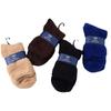 Calcetines de terciopelo de coral para hombre, color liso, calcetines de medio terciopelo, calcetines para suelo tipo alfombra, engrosados, cálidos, tipo toalla, calcetines para dormir
