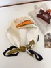 Bufanda de Seda Imprescindible para Blogueros Estilo Coreano, Bufanda Cuadrada Sedosa y Fresca, Bufanda Decorativa para la Cintura, Bufanda para el Cuello, Pañuelo para la Cabeza, Bufanda de Viaje con Estampado Paisley