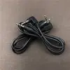 Cable de audio de 3,5 mm codo en ángulo recto cable de audio de 3,5 mm cable de audio para computadora cable de audio aux macho a macho 1 metro