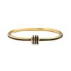 Pulsera de moda transfronteriza pulsera de joyería para mujer pulsera acero inoxidable con taladro hueco hebilla de acero titanio joyería simple coreana