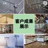 Conector de Abrazadera Cruzada para Eje Óptico, Abrazadera de Fijación Cruzada de Diámetro Igual y Diferente Diámetro, Abrazadera Giratoria, Abrazadera en T, Accesorios DIY para Ejes Ópticos