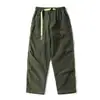 Yidao Vintage Outono 2026 Novidades Estilo Montanha Estilo Funcional para Exterior Bloco de Cores Acolchoado Calças Longas Unissex Calças Cargo Largas