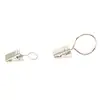 Clip para Cortina Engrosado Metal Dentado Anillo de Arrastre Anillo de Clip Clip para Cortina Clip para Cortina Accesorios de Gancho para Cortina