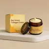 Crema de Cuidado con Veneno de Abeja Hidratante Diaria y Suavizante para la Piel del Cuerpo Hidratante Ligera y Delicada Brillo Cuidado Suave Crema