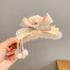 Pinza para el pelo de celebridad de internet para primavera y verano, nuevo clip grande de tiburón, pasador para cabello con mucho volumen, pinza simple para la parte posterior de la cabeza, accesorios para el cabello, tocado