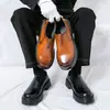 Nuevos Zapatos de Cuero de Verano 2025, Slip-On para Exteriores, Suela Gruesa, Personalidad, Punta Grande, Cuero Delgado y Suave, Versátiles, Casuales