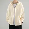 Sudadera con Capucha de Punto Grueso para Hombre Estilo Primavera y Otoño Marca de Tendencia Americana Ropa de Otoño Chaqueta Ropa para Niños Top de Pareja Abrigo con Capucha