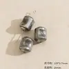 Prata Três Cores Oca Dupla Felicidade Alienígena Fio de Contas Pequeno para Vaso String Colar DIY Feito à Mão Contas Espaçadoras Acessório de Joia Materiais