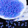 6mm Duas Cores Vidro Imitação Jade Contas Cor Gradiente Contas Soltas Feito à Mão DIY Pulseira Colar Material para Contas Acessórios de Joias