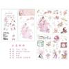 Pegatinas creativas antiguas de marea nacional en stock, serie de disfraces de belleza del zodiaco 12 y pegatinas de papel decorativas.