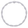 Collar de 11 mm con Símbolo de Dólar y Figura de Ocho Estilo Nuevo Europeo y Americano Moda Hip-Hop de Moda Accesorio Versátil