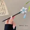 Grampo de Cabelo para Mulheres, Novo Estilo Chinês Estilo Antigo Dinastia Han Grampo de Cabelo com Borla, Grampo de Cabelo de Alta Qualidade na Nuca, Adorno de Cabeça para Saia Facial de Cavalo
