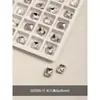 Acessórios para Nail Art Rede de Diamante Transparente Venda Quente Coração Torto Machado Gota d'Água Quadrado Gordo Borboleta Diamante Branco Folha de Ouro Decorações para Unhas