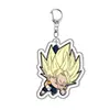 Acrílico Dragon Ball Son Goku Almuerzo Super Saiyajin Trompeta Mágica Vegeta No. 18 Llaveros de Beerus
