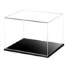 Caja Acrílica Transparente Engrosada Personalizada, Tapa Acrílica Abatible, Caja de Exhibición Extra Grande Hecha a Medida para Alimentos de Supermercado