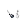 Pendientes de Nota Musical para Mujer, Lindos, Modernos, Sencillos, Compactos, Asimétricos, Tendencia, Personalizados, Pendientes de Estudiante, Nuevo Estilo 2026
