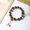 Nuevas Pulseras de Grano de Café Bodhi Nicho Wenwan Cuentas Budistas Artesanías Naturales con Aroma a Café Fuente de Entrega Inicial Venta al Por Mayor