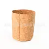 Estilo Escandinavo Porta-Canetas de Mesa Cortiça Pequena Bolsa de Armazenamento Impermeável e Ecológica Vaso de Flores de Cortiça Resistente a Rasgos Vaso de Plantas de Cortiça Decoração
